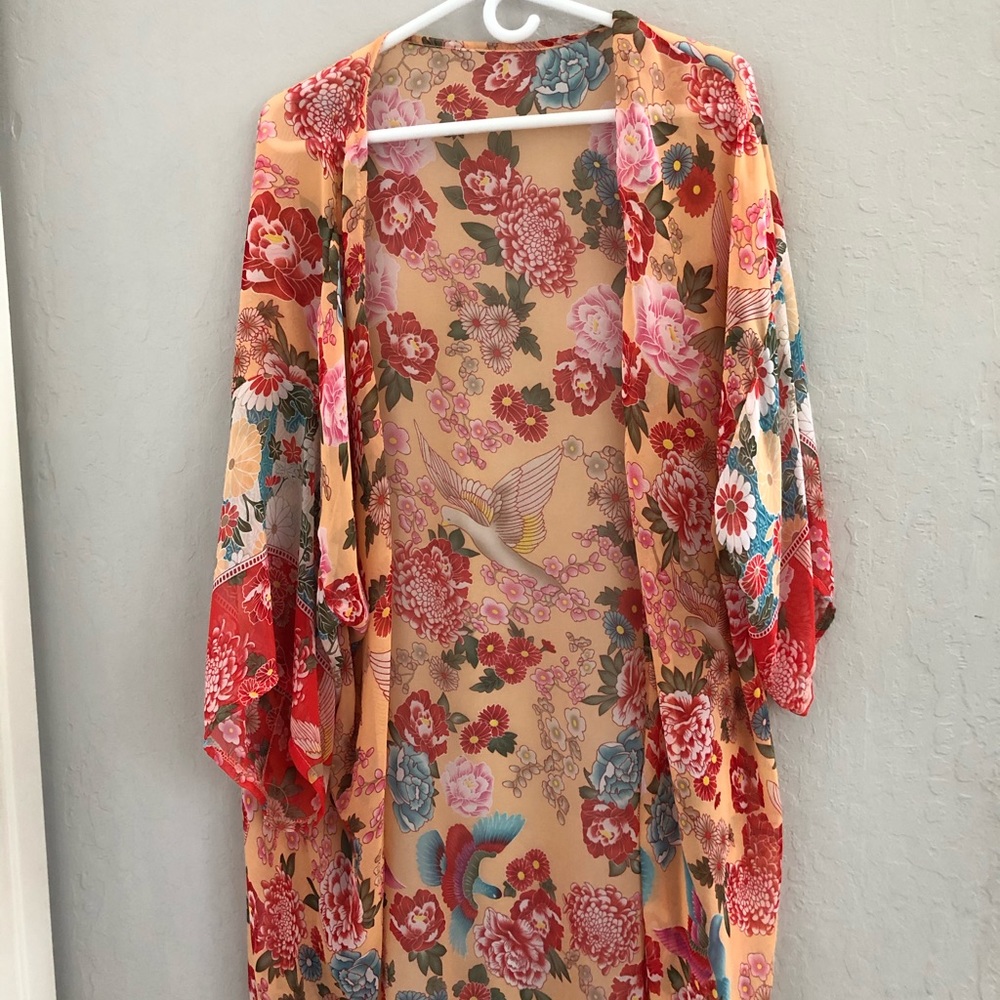 Two Floral Camisoles